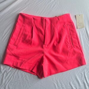 A New Day Women's Vibrant Pink High Waist Shorts